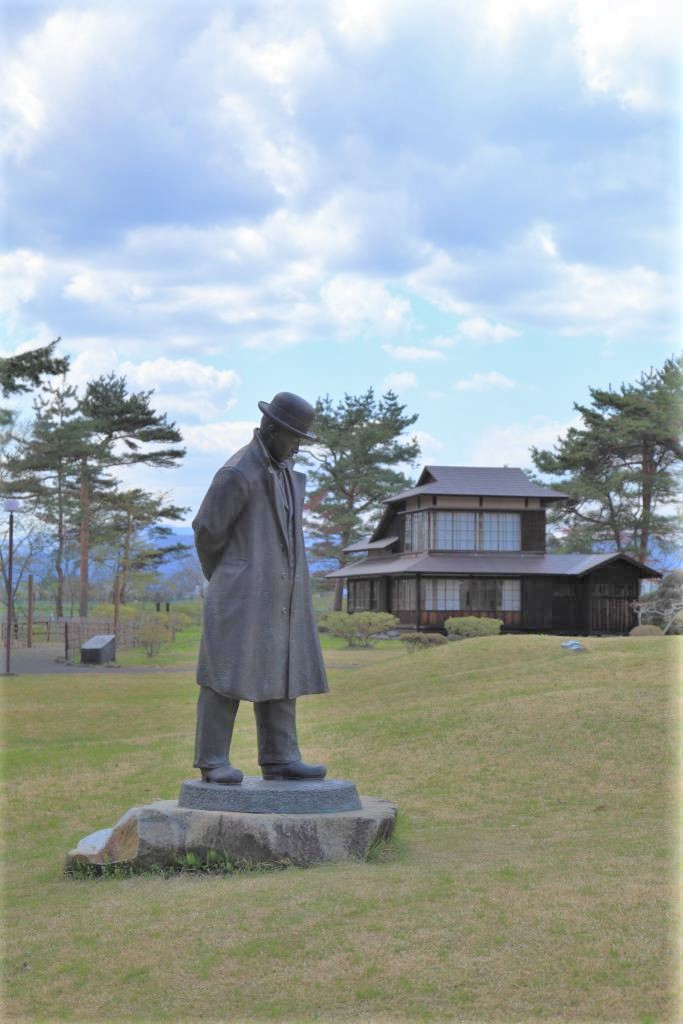 宮澤賢治像の写真